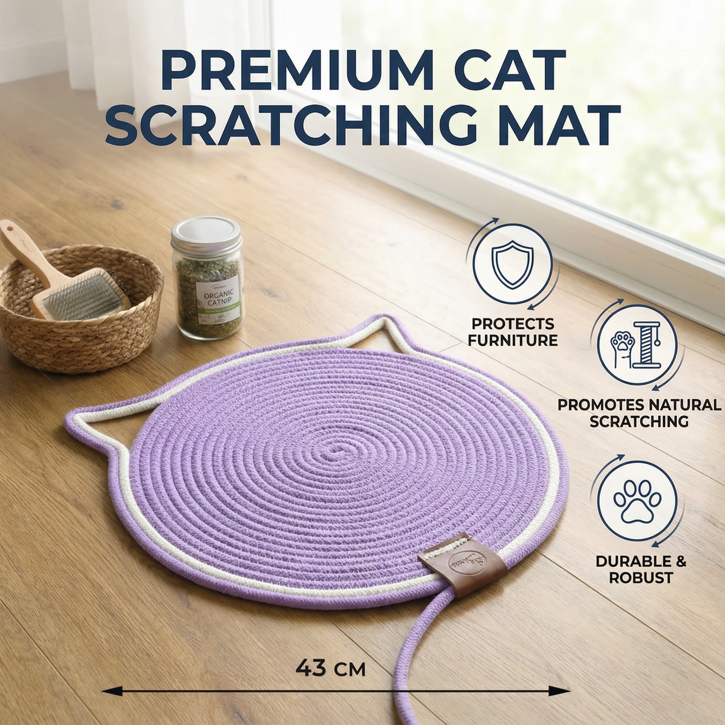 Premium Cat Scratching Mat
