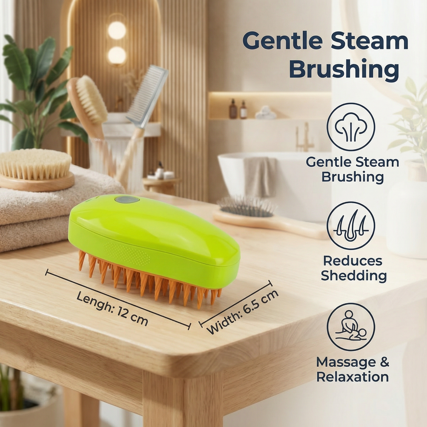 Steam Brush for Pets