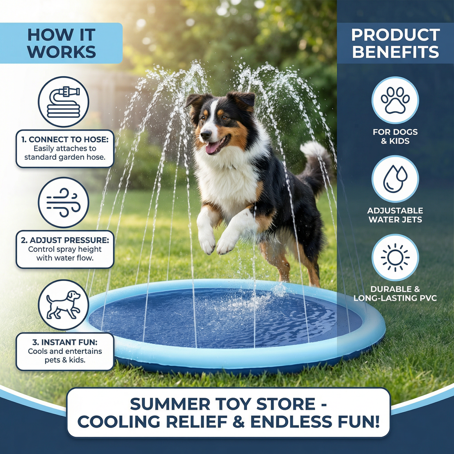 Dog Fountain – Summer Toy