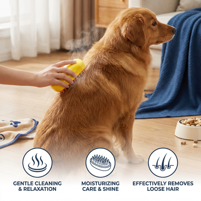 Steam Brush for Dogs
