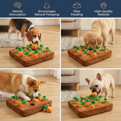 Carrot Farm – Interactive Snuffle Toy