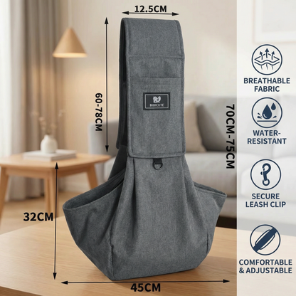 Portable Dog Shoulder Backpack – Breathable, Water-Resistant & Safe
