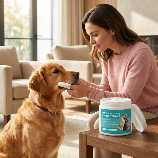 Teeth Cleaning Finger Wipes for Pets
