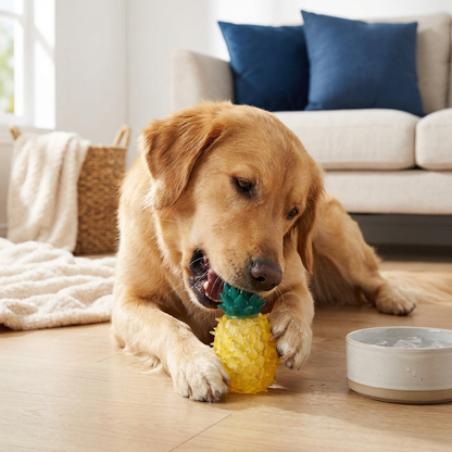 Cooling Dog Chew Toy in Fruit Design
