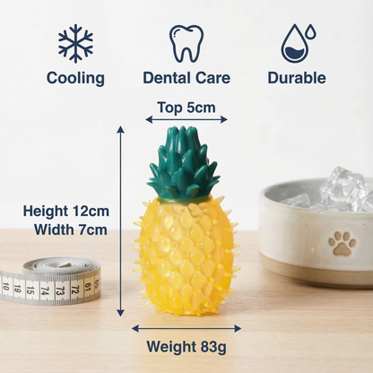 Cooling Dog Chew Toy in Fruit Design