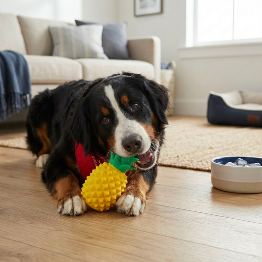 Cooling Dog Chew Toy in Fruit Design