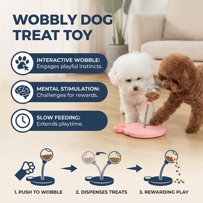 Wobbly Dog Treat Toy