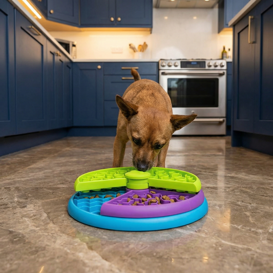 Interactive Feeding Bowl with Multiple Levels