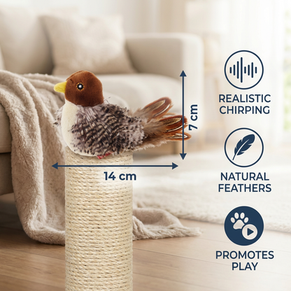 Chirping Bird Toy for Cats