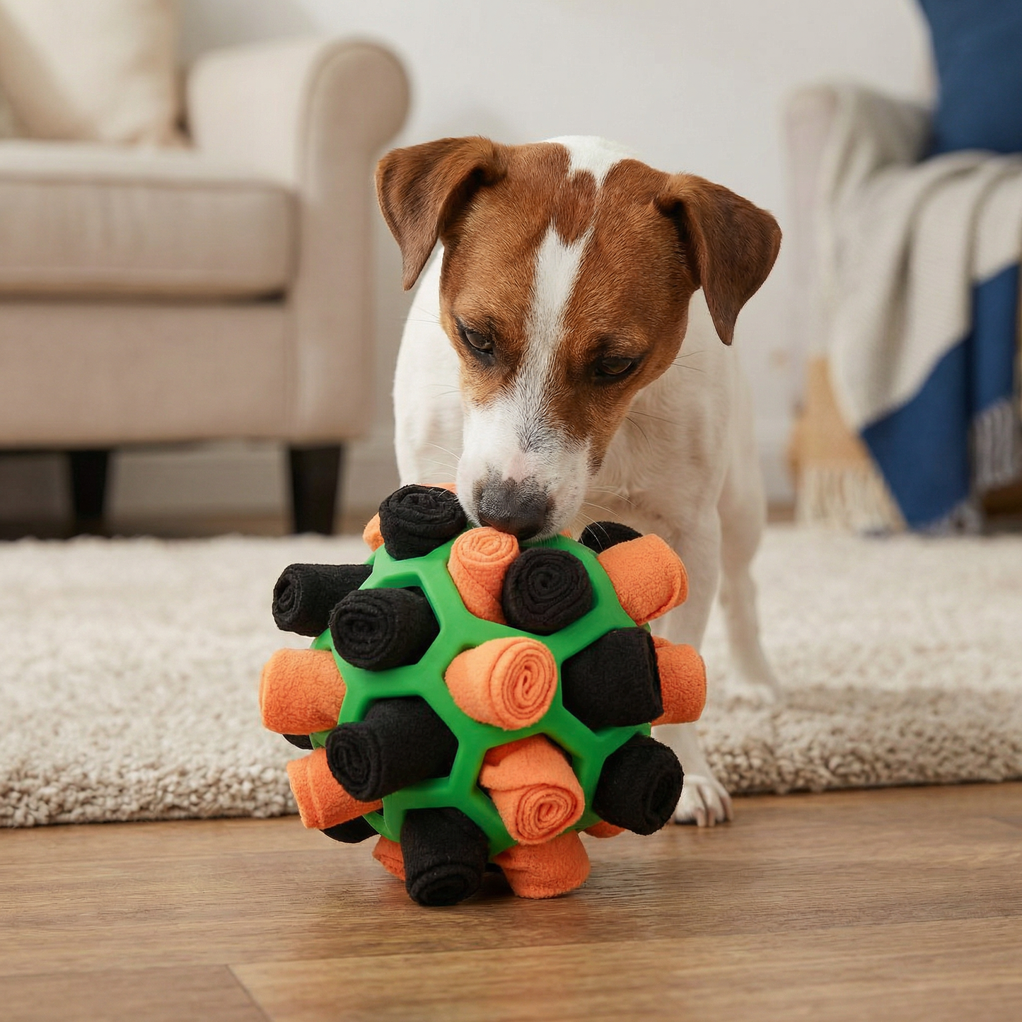 Snuffle Ball – Interactive Treat Toy