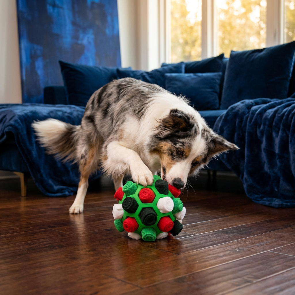 Snuffle Ball – Interactive Treat Toy