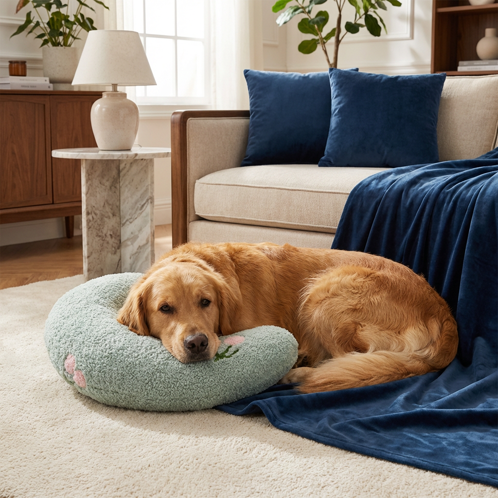 Ergonomic Dog Support Pillow for Healthy Posture