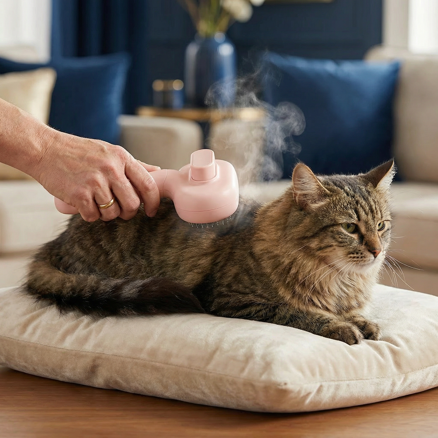 Premium Pet Brush With Steam Function
