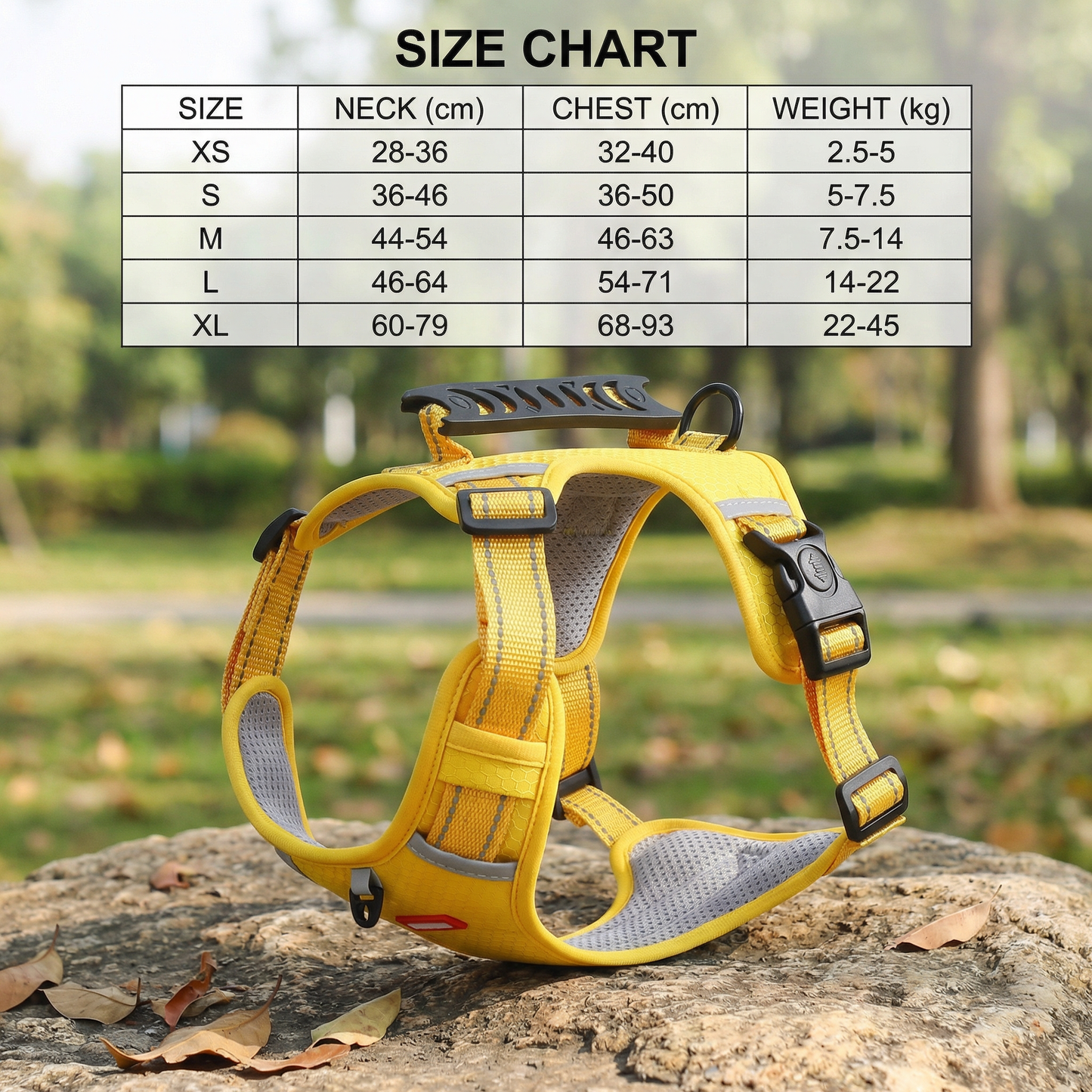 High-Quality Reflective No-Pull Comfort Dog Harness