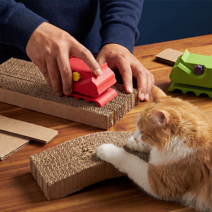 Cat Cardboard Scratching Pad Kit to Build Yourself