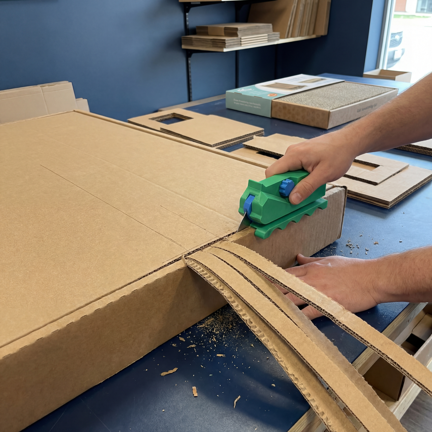 Cat Cardboard Scratching Pad Kit to Build Yourself
