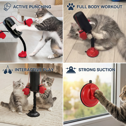 Interactive Punching Bag Cat Toy