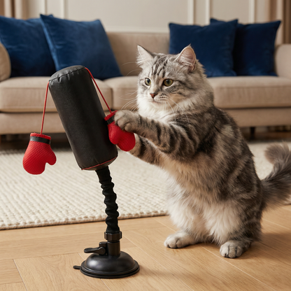 Interactive Punching Bag Cat Toy