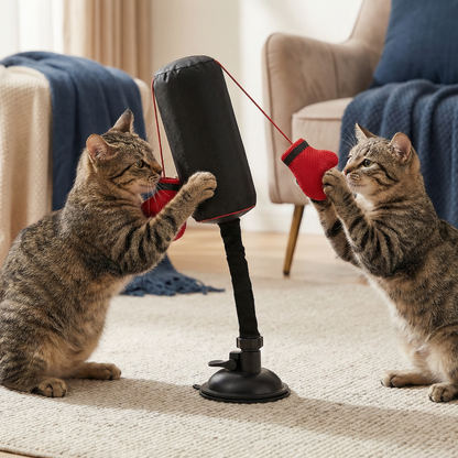 Interactive Punching Bag Cat Toy