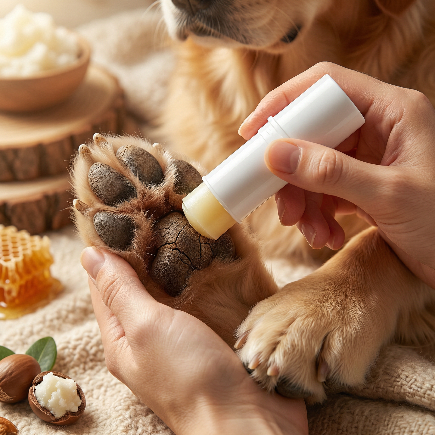 Caring and Protective Balm Stick for Paws and Nose