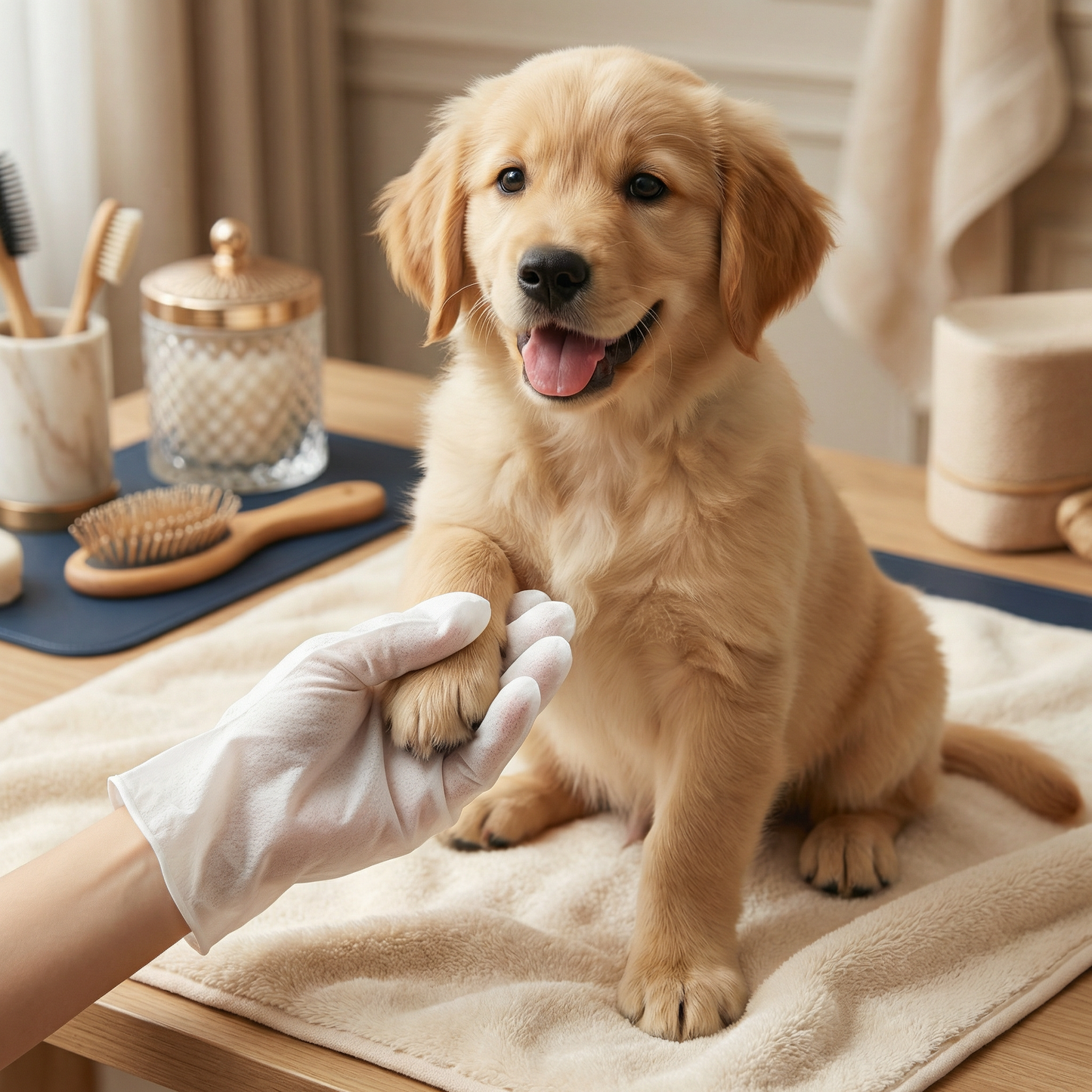 Glove Cleaning Wipes for Pets