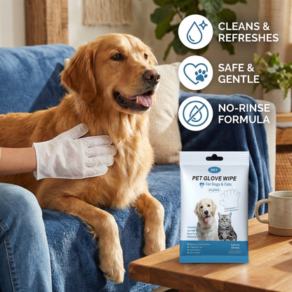 Glove Cleaning Wipes for Pets