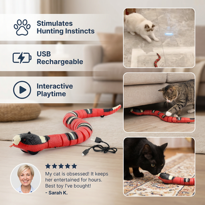 Snakey – Interactive Cat Toy