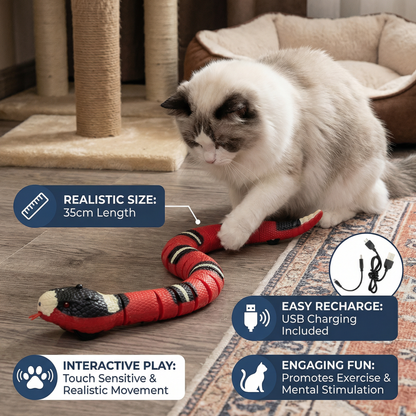 Snakey – Interactive Cat Toy