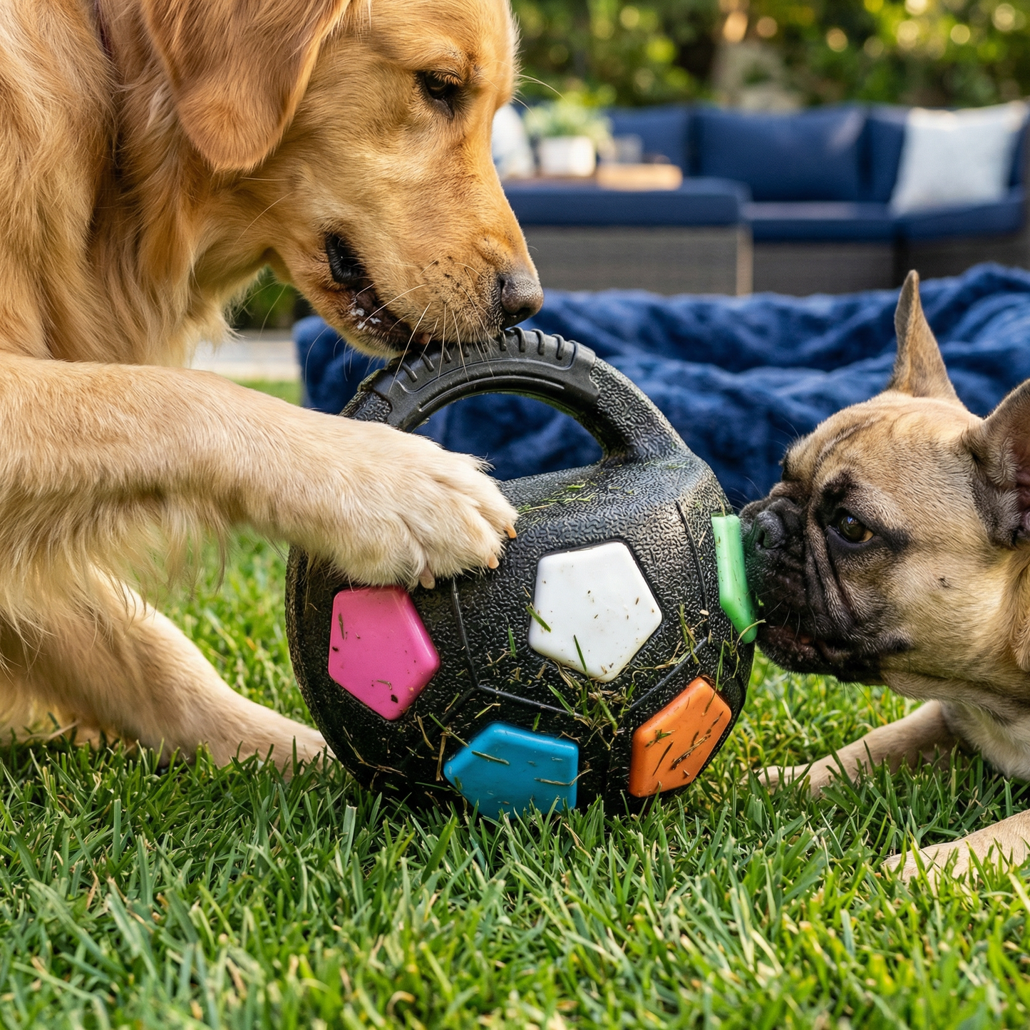 Durable Stress Relief Toy Ball for Dogs