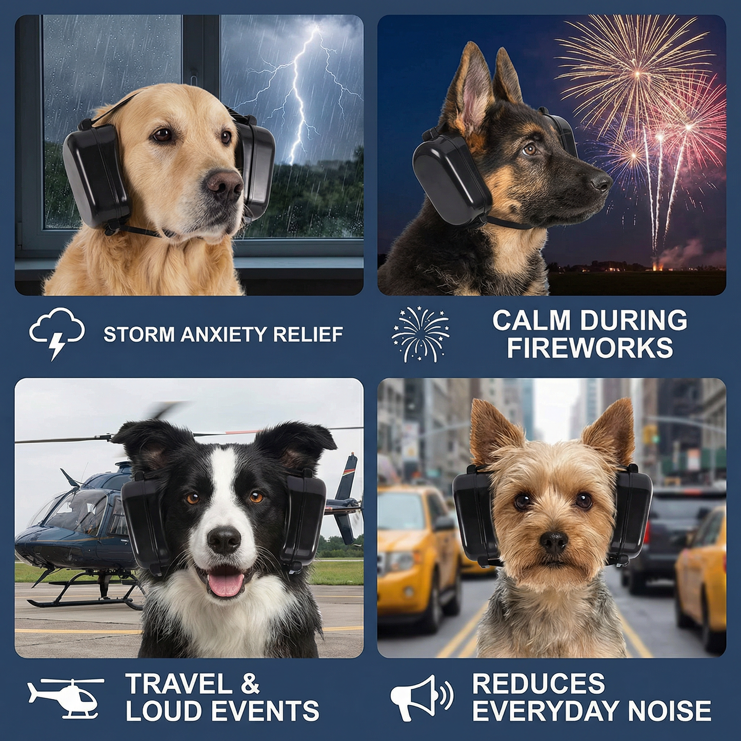 Anti-Noise Dog Ear Protection