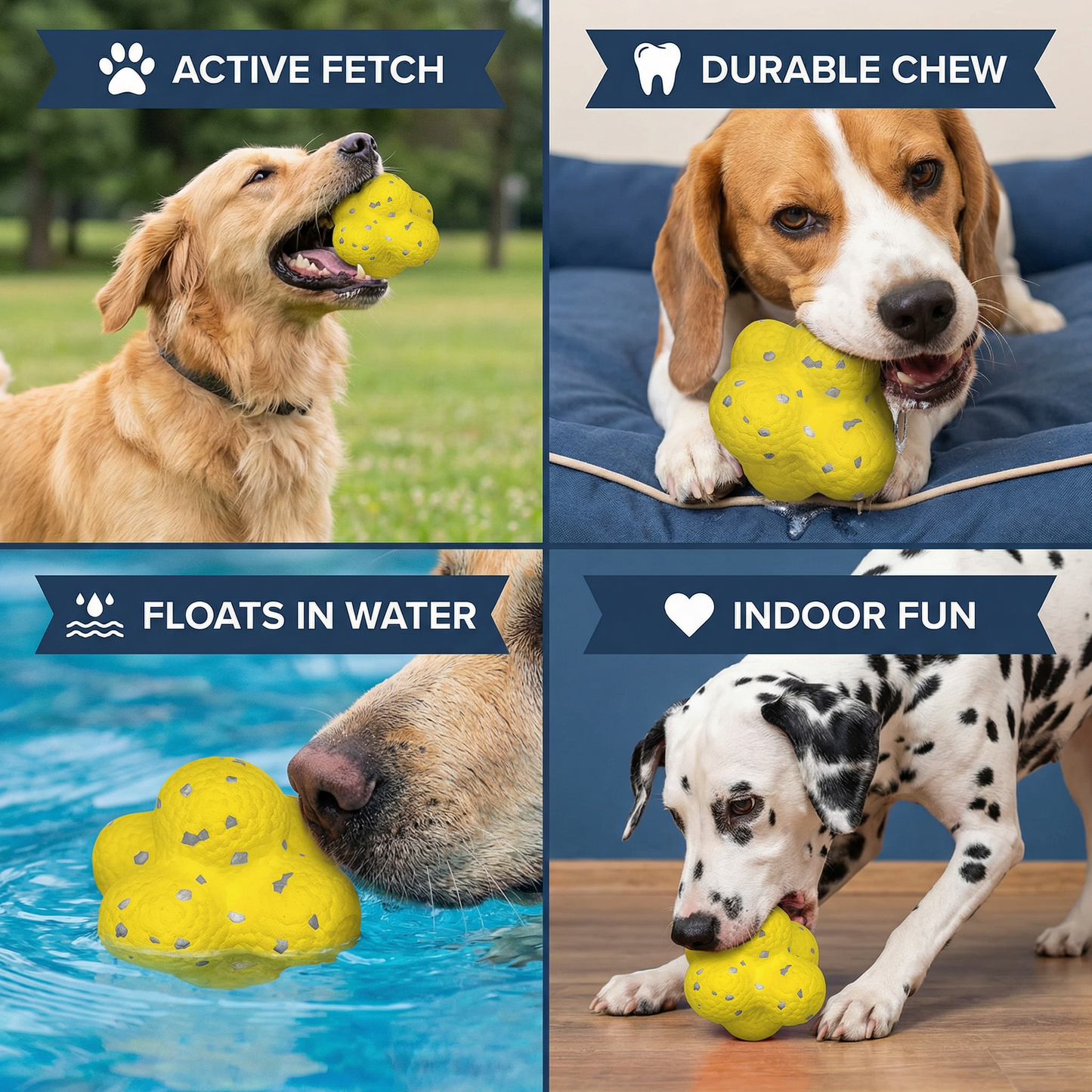 Durable Bouncing Ball for Dogs for Stress Relief