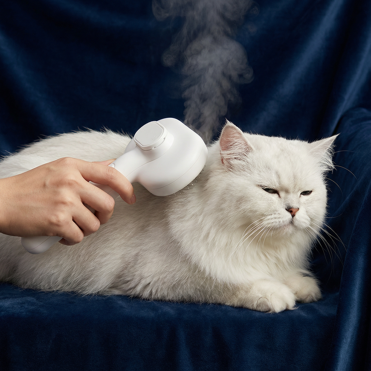 Premium Cat Steamer Brush