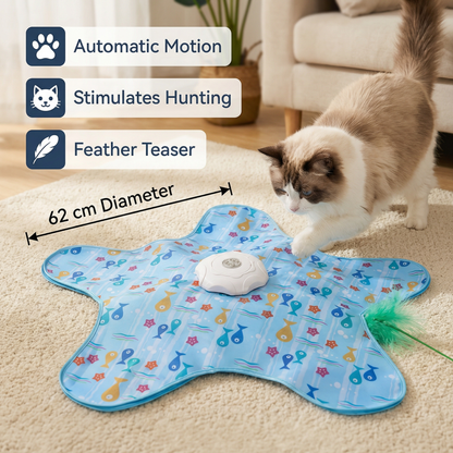 HuntingFun Pro – Automatic Teaser Toy for Active House Cats