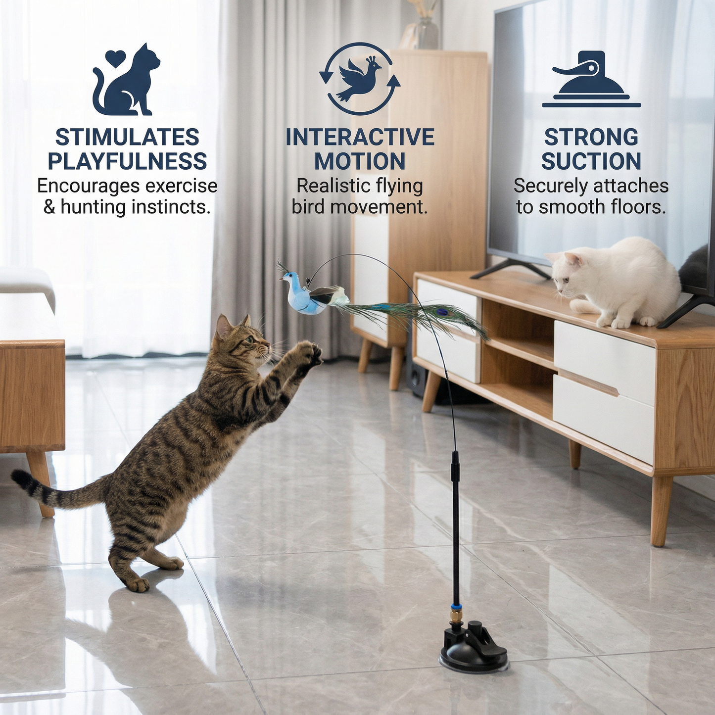 Bird Toy – Interactive Cat Toy