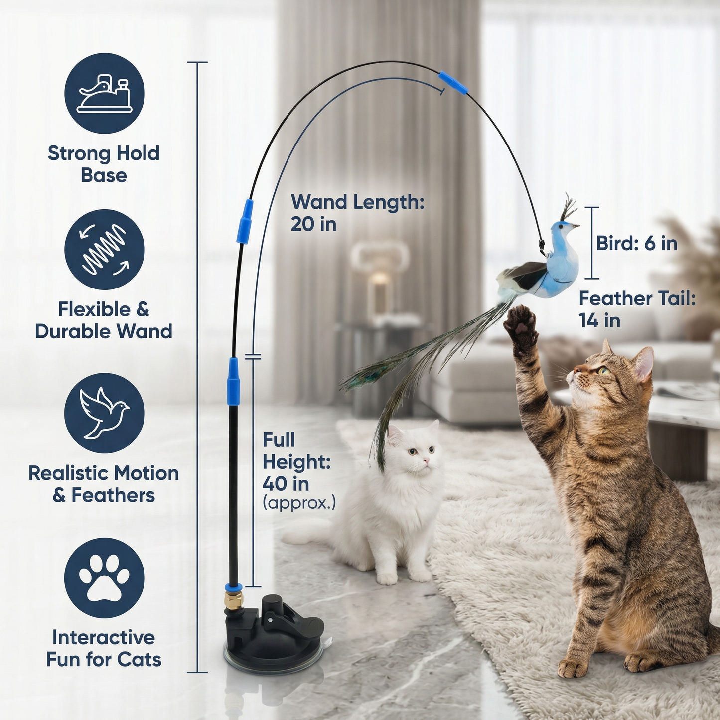 Bird Toy – Interactive Cat Toy
