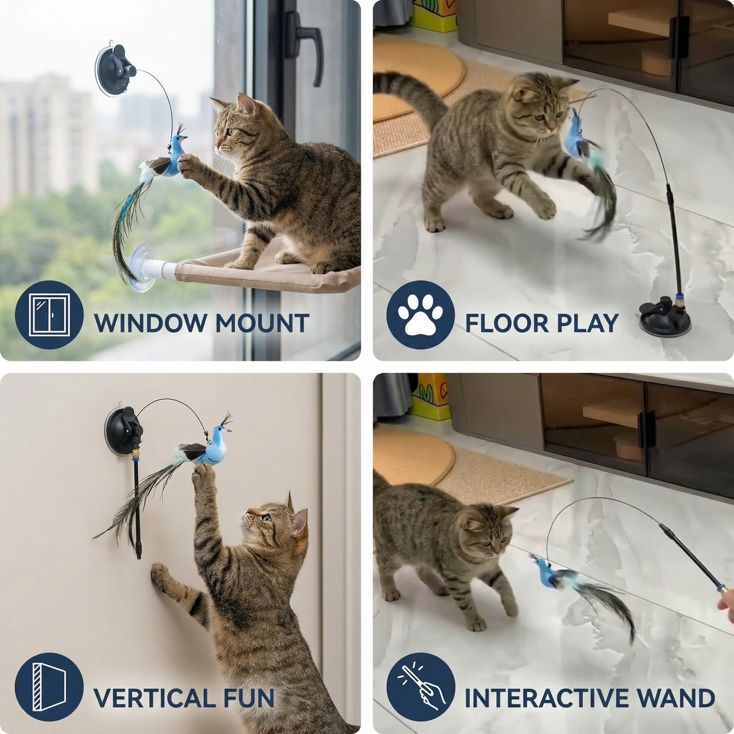 Bird Toy – Interactive Cat Toy