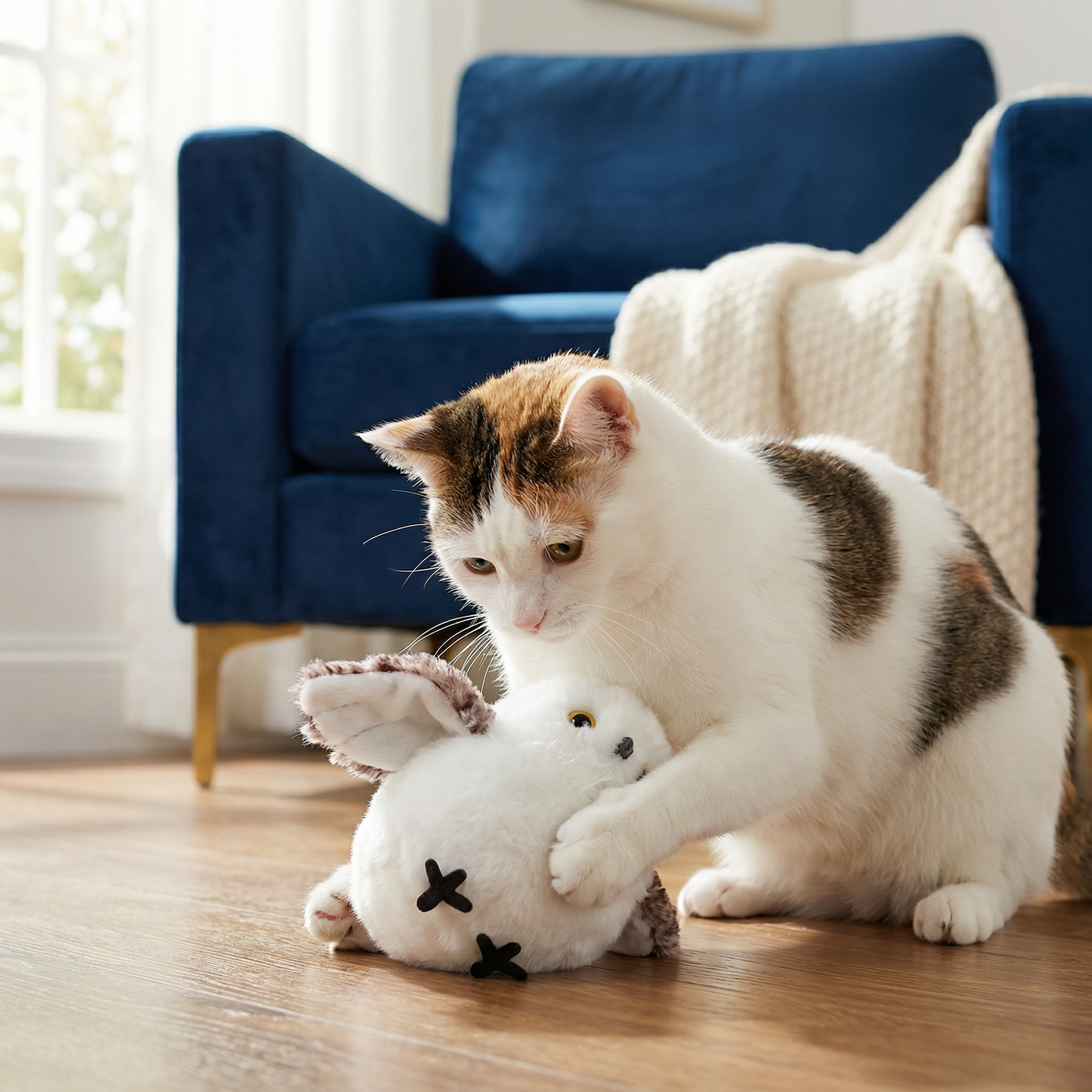 Flapping and Chirping Bird Cat Toy