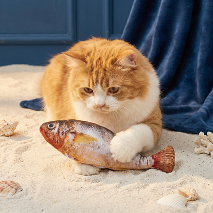 Interactive Wobbly Fish Cat Toy