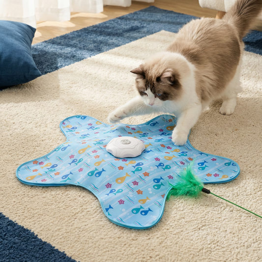 HuntingFun Pro – Automatic Teaser Toy for Active House Cats