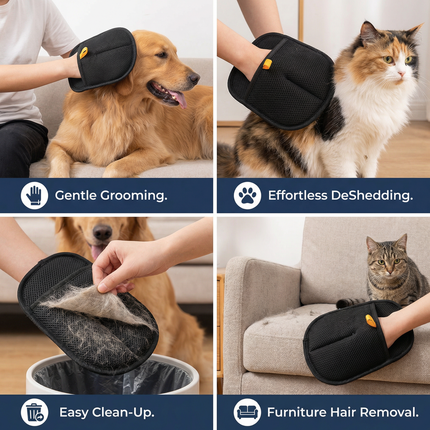 Practical Hair Removal Glove