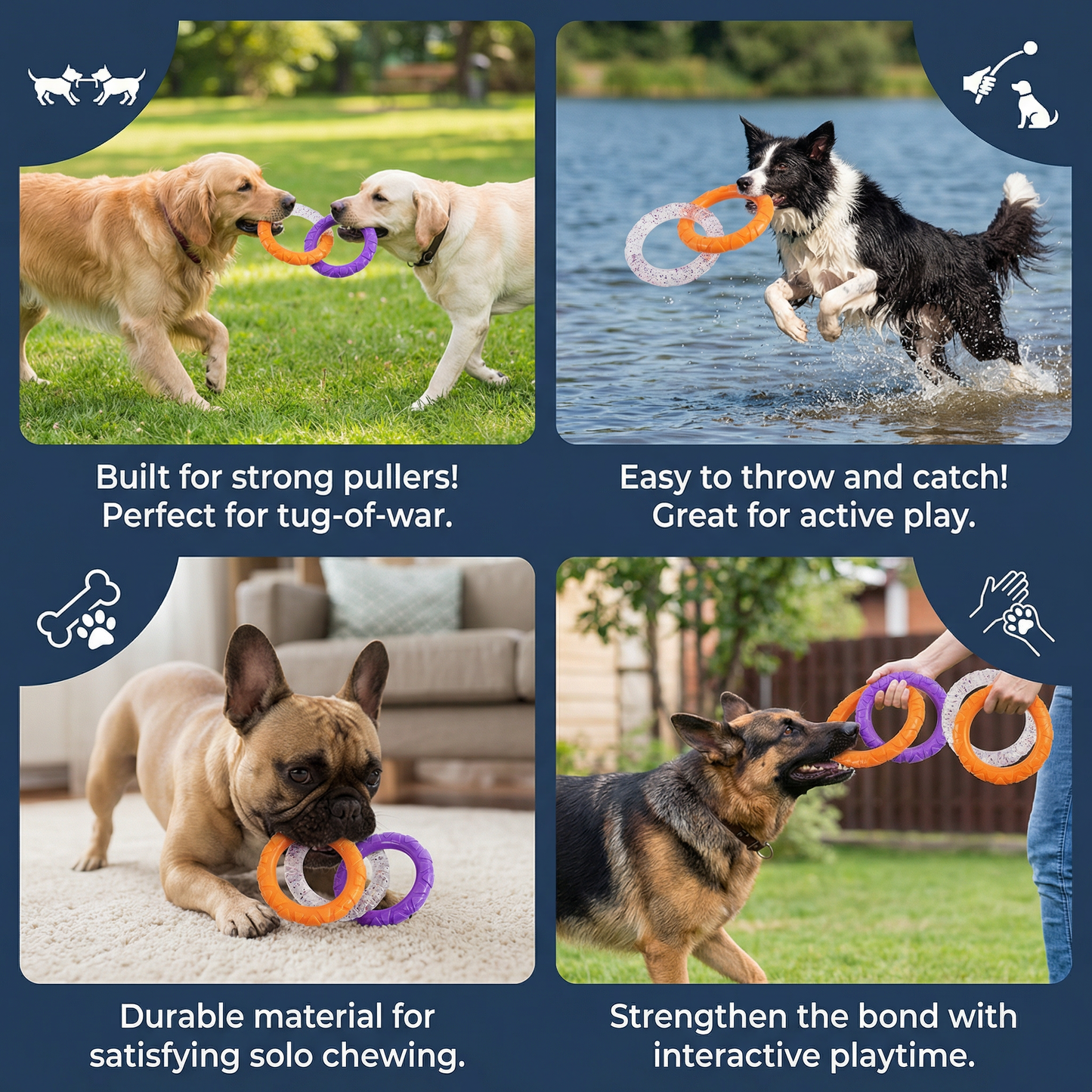 Durable Tug Toy for Dogs
