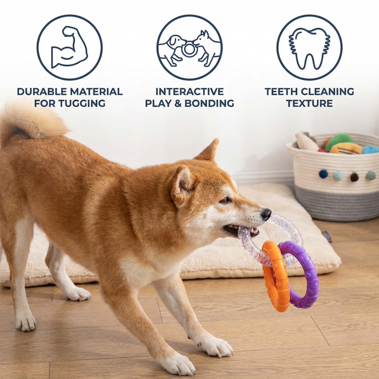 Durable Tug Toy for Dogs