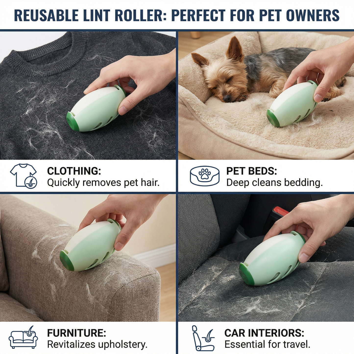 Reusable Lint Roller