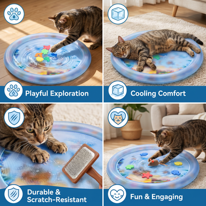 Cooling Play Water Bed for Cats 2.0