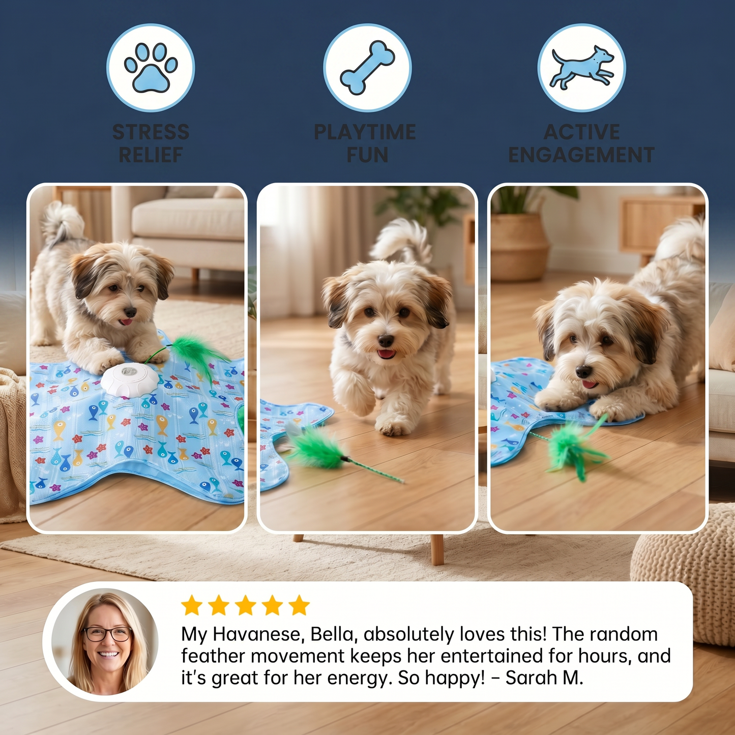 HuntingFun Dog Pro – Automatic Dog Toy for Stress Relief and Playtime Fun